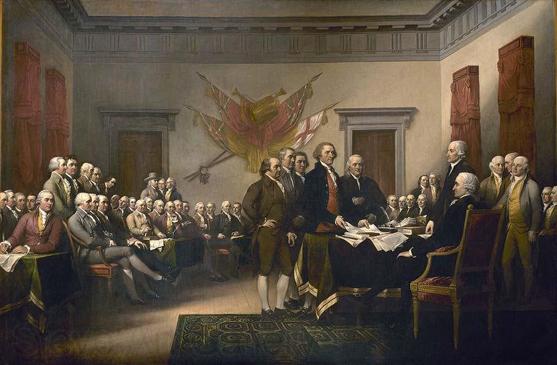 John Trumbull The Declaration of Independence Spain oil painting art